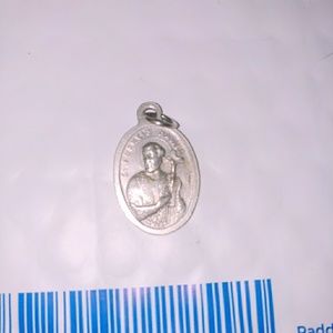 Victorian Silver St. Francis Medal